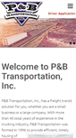 Mobile Screenshot of pbtransportation.com